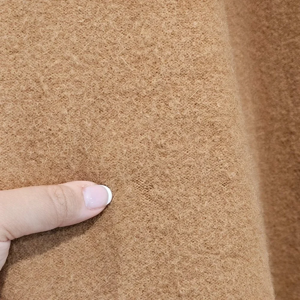 Marc by Marc Jacobs Camel Colored Wool & Angora/Rabbit Hair Classic Coat size S - Picture 8 of 16